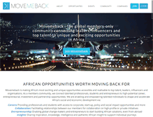 Tablet Screenshot of movemeback.com